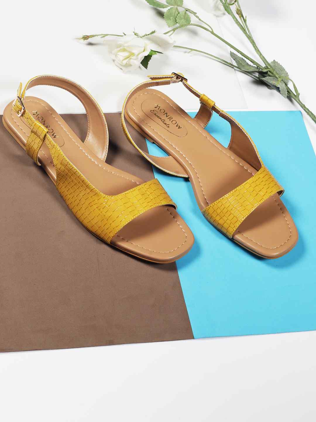 Mustard cheap yellow flats