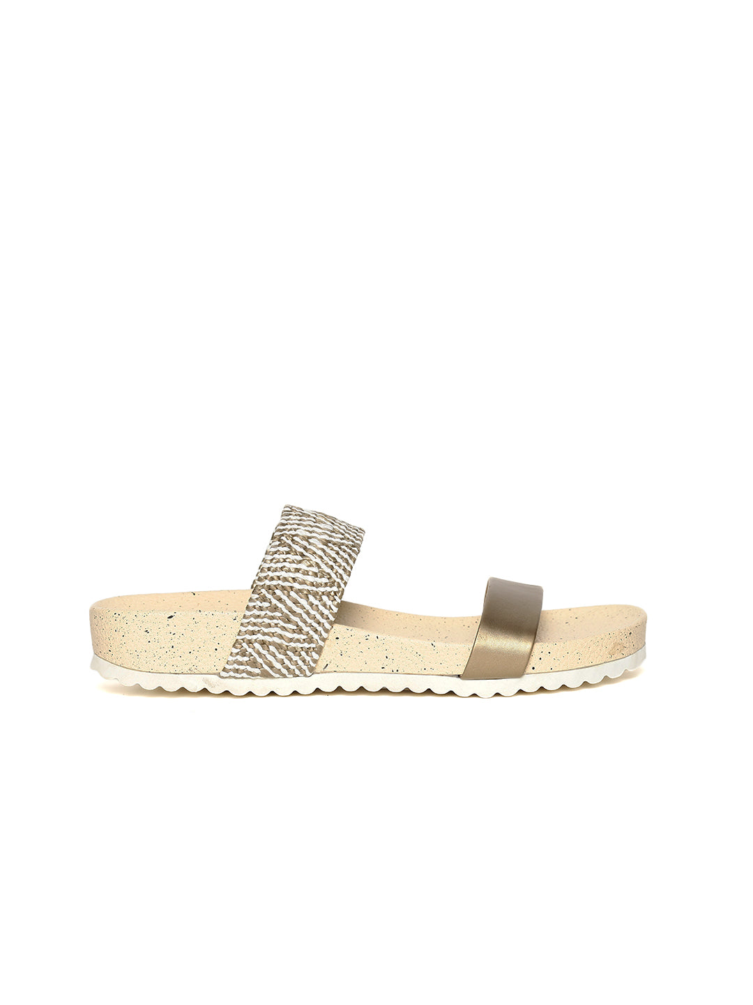 Jeviva Beige Flats