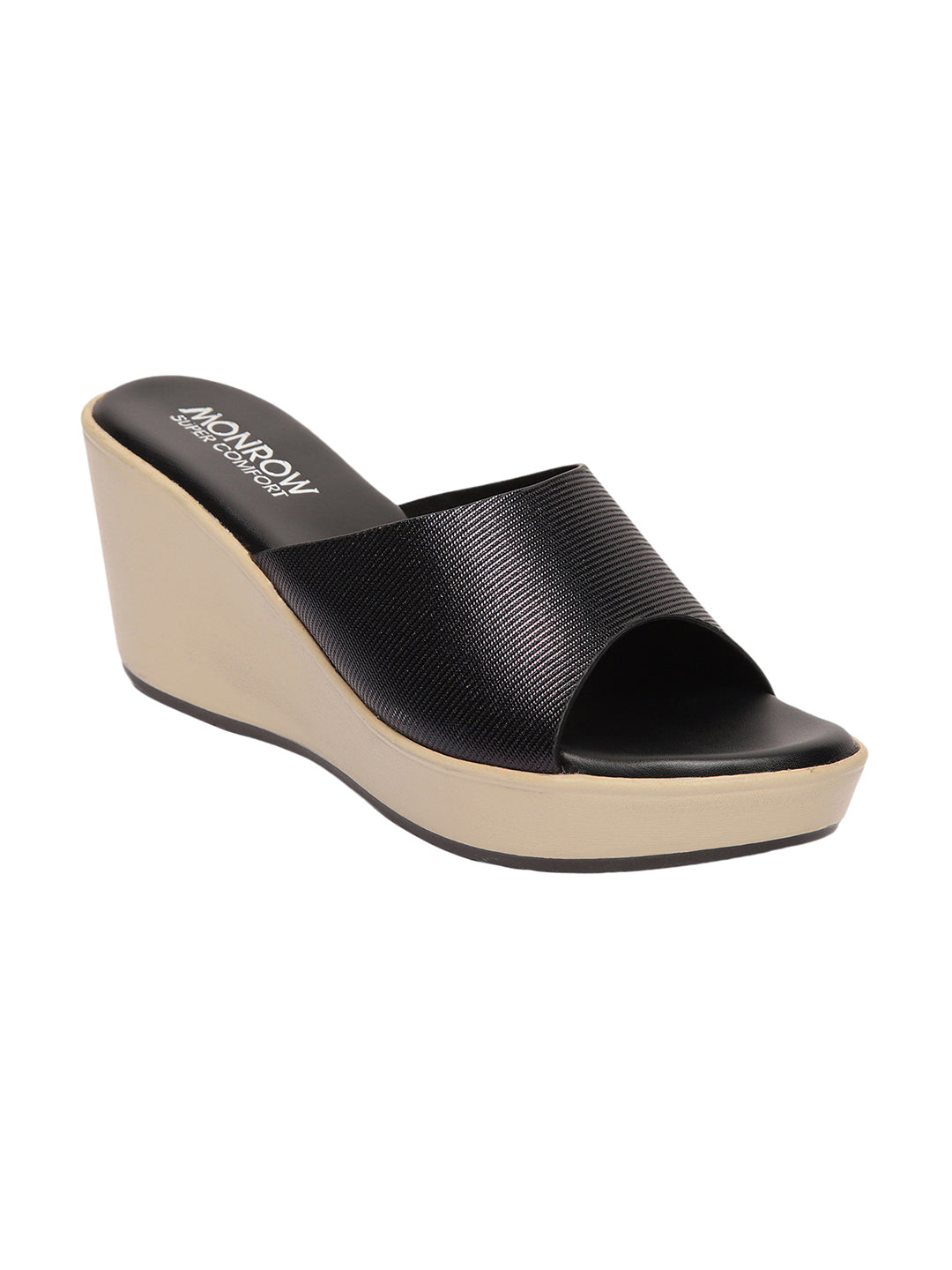 Avia Black Wedge