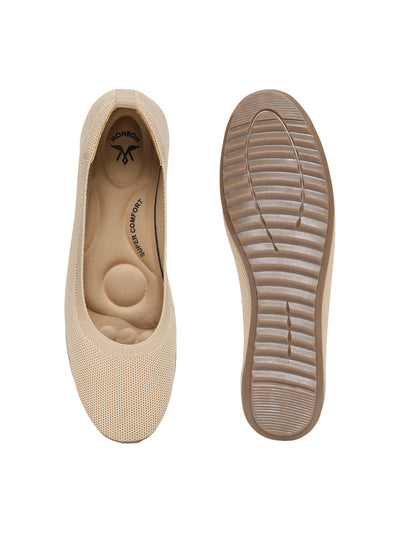 Eliza Beige Ballerinas