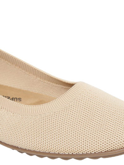 Eliza Beige Ballerinas