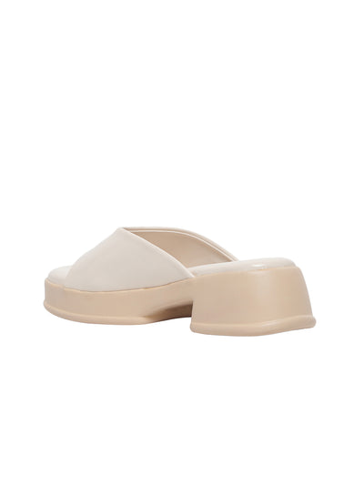 Millie Cream Platform Heels