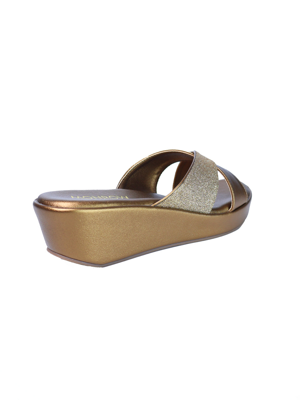 Elain Bronze Wedge Heels