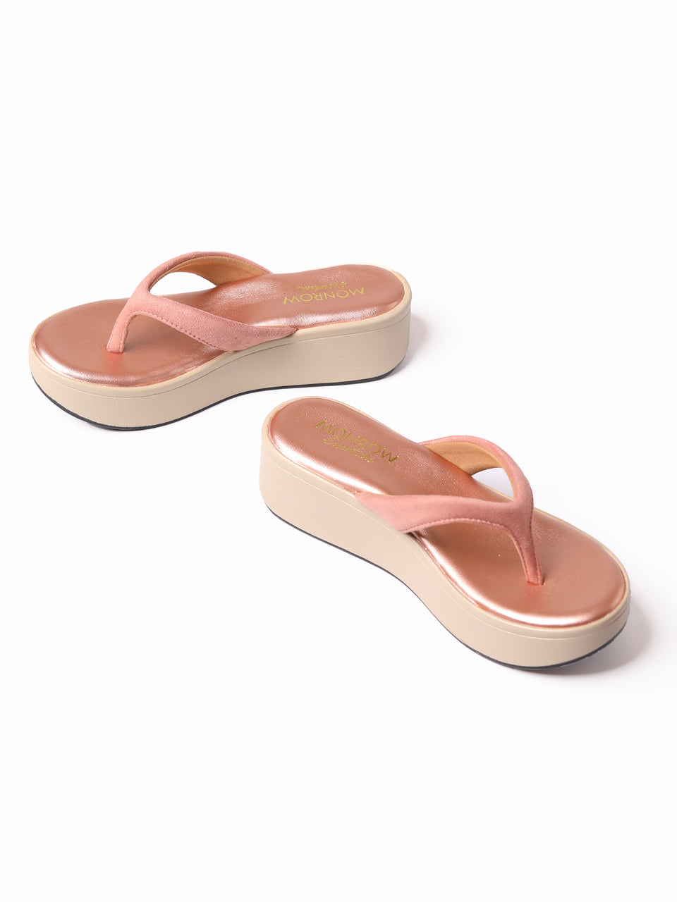 Catherine Pink Flatform Heels