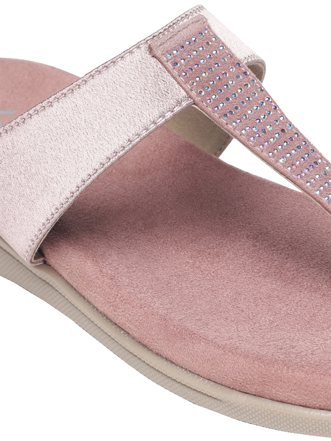 Lyric Pink Flat Flats