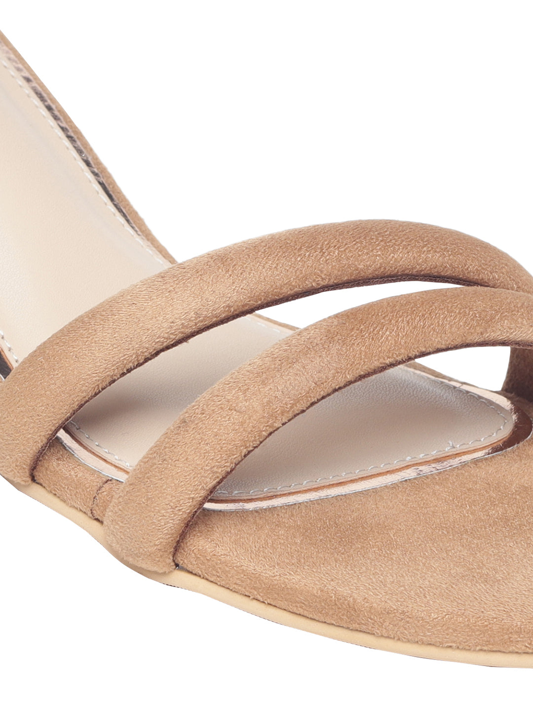 Alora  Nude Block Heels