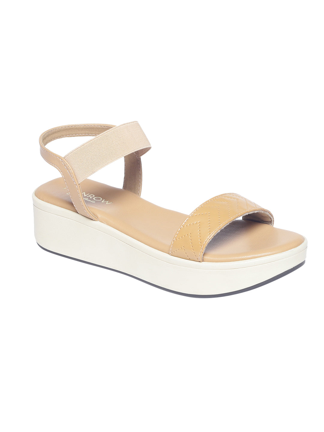 Dallis Tan Flatform Heels