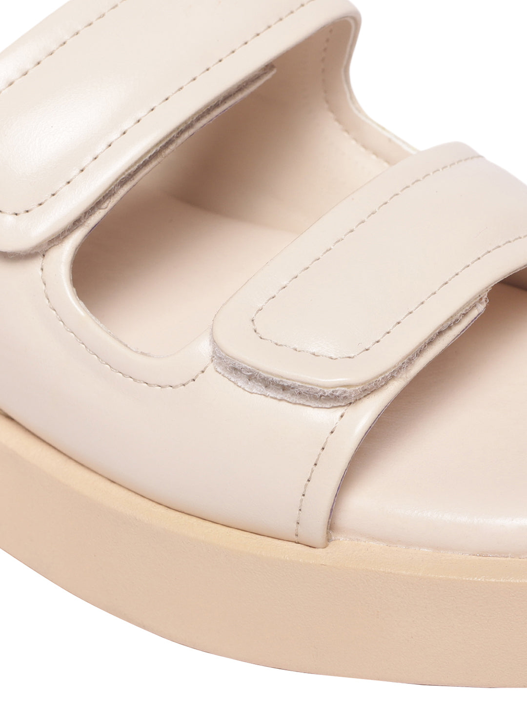 Eudora Cream Flatform Heels