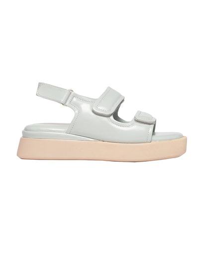 Eudora Green Flatform Heels