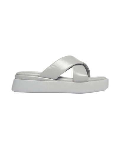 Cassie Grey Flatform Heels