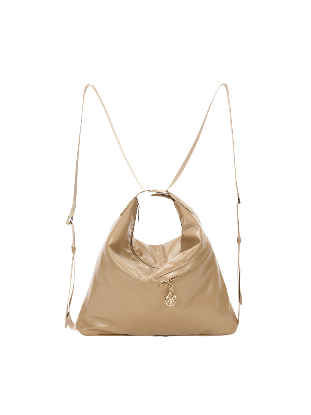 Shape Shifter Beige Tote Bag