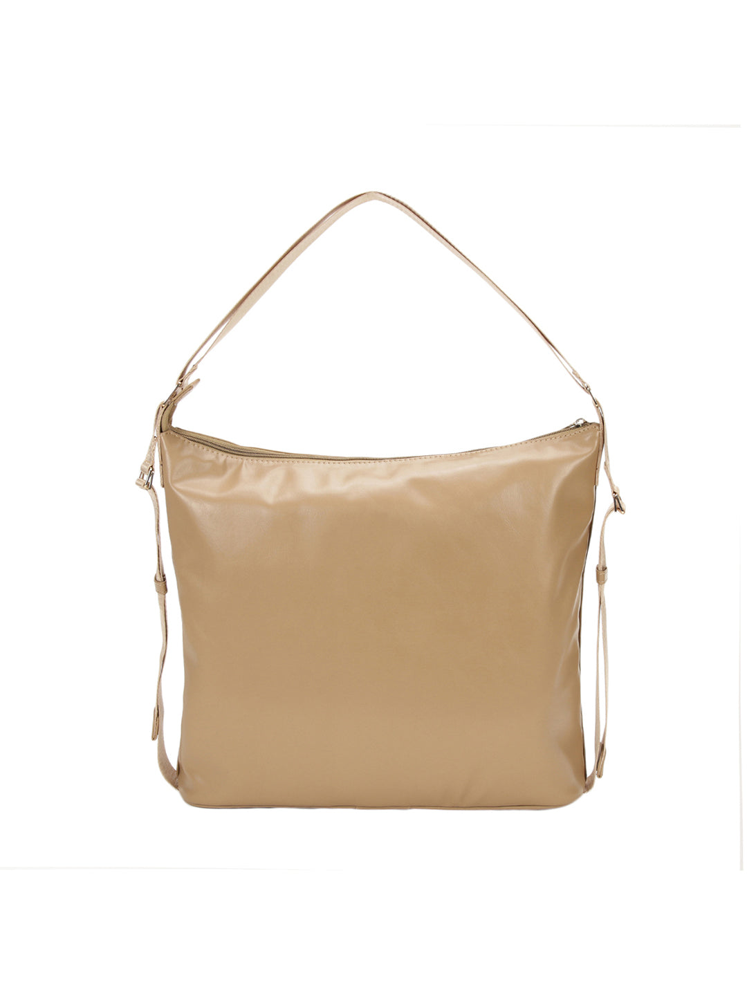 Shape Shifter Beige Tote Bag