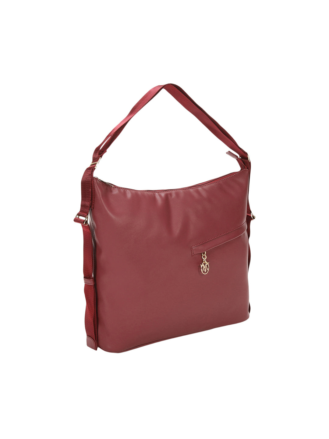 Shape Shifter Maroon Tote Bag