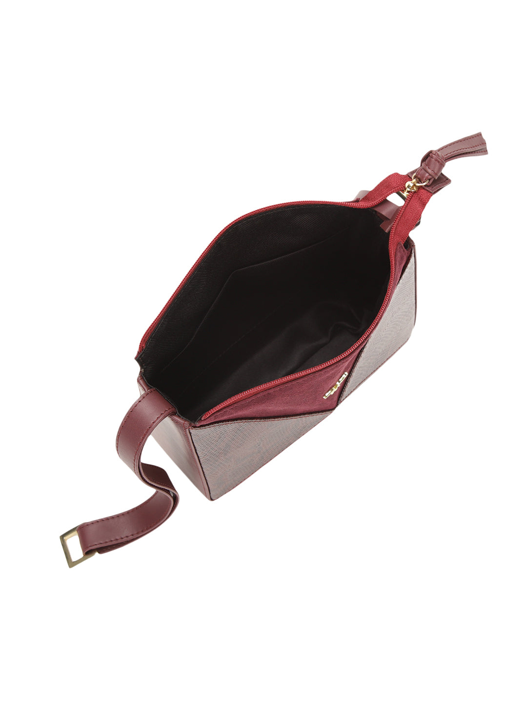 Fortune Teller Maroon Sling Bag