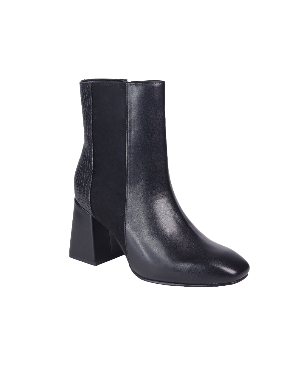 Sophie Black Block Boots