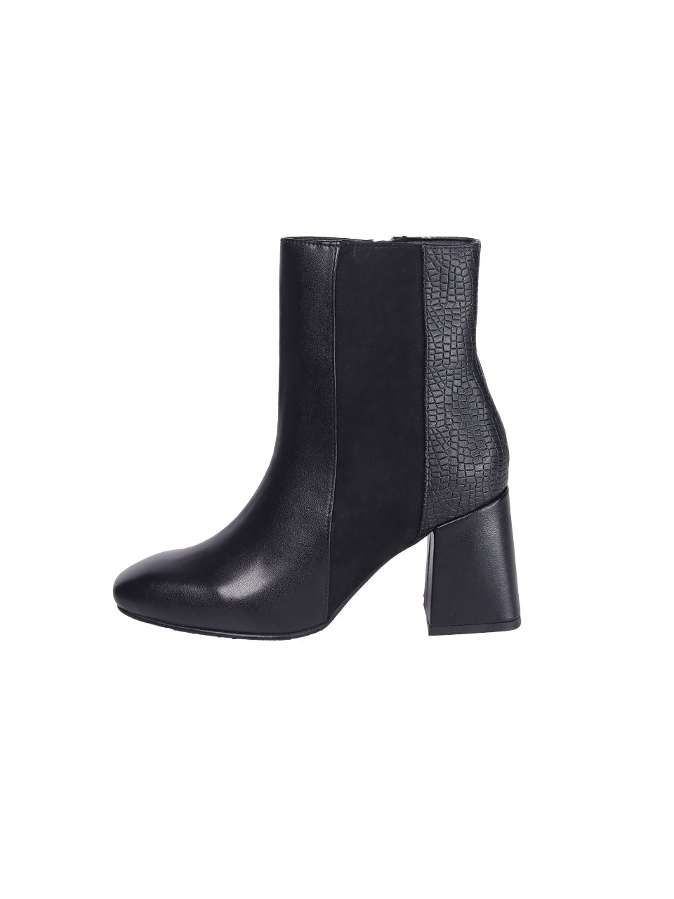 Sophie Black Block Boots