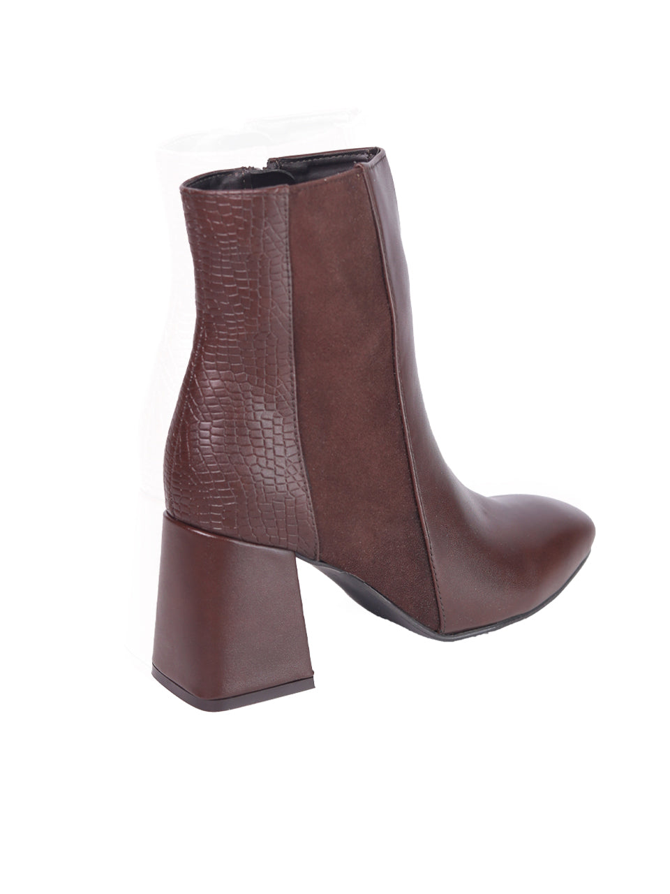 Sophie Brown Block Boots