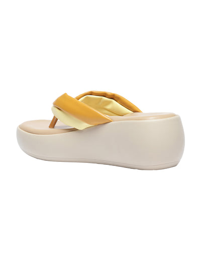 Alice Yellow Platform Heels