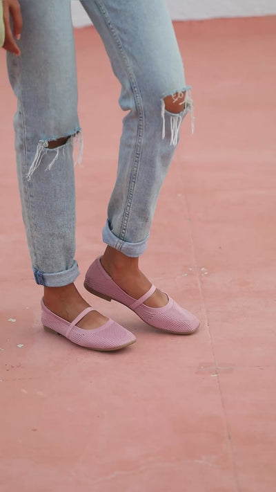 Elise Pink Ballerinas